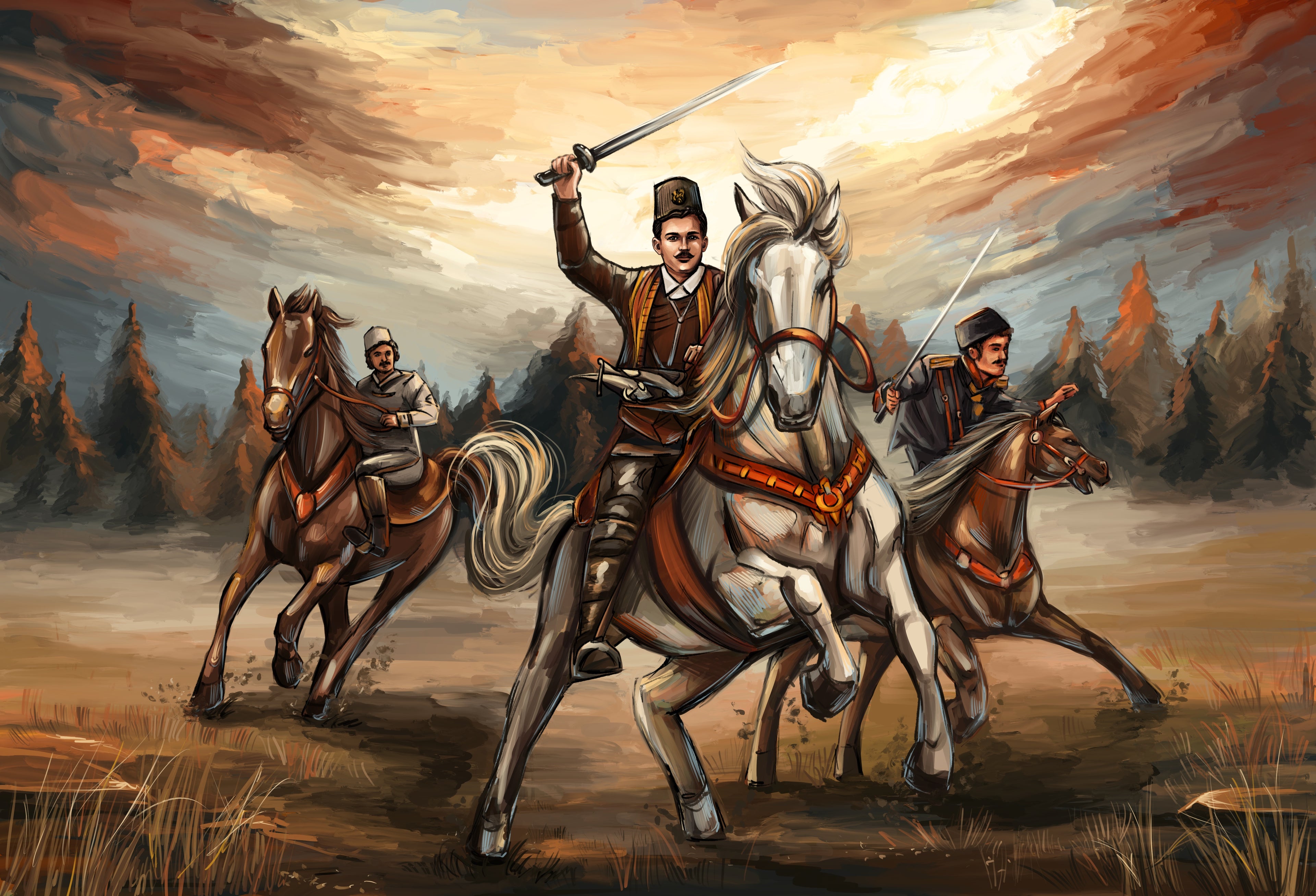 Пъзел „Георги Бенковски - Огънят на Априлското въстание“