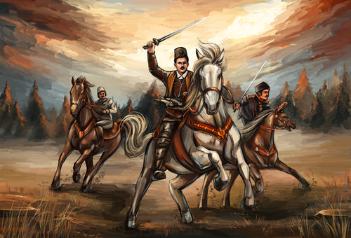 Пъзел „Георги Бенковски - Огънят на Априлското въстание“